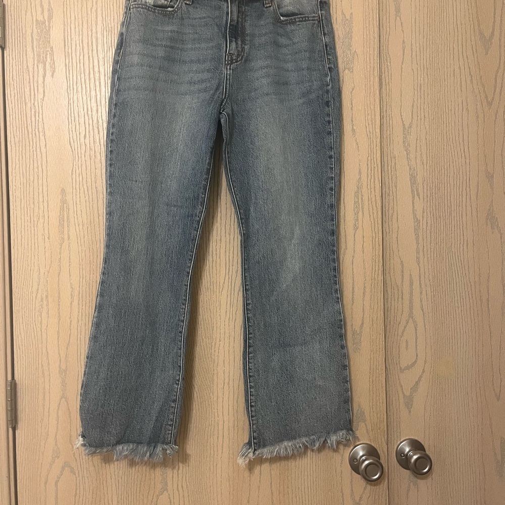 Cello Women's Classic Blue Flare Jeans